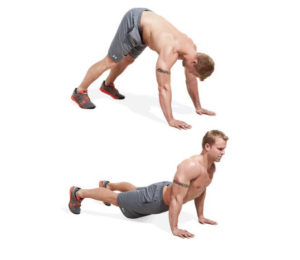 Dive bomber push up