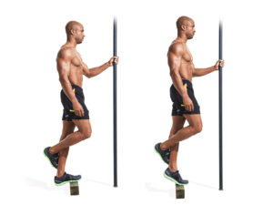 Single leg calf raise