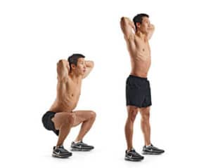 Bodyweight squats