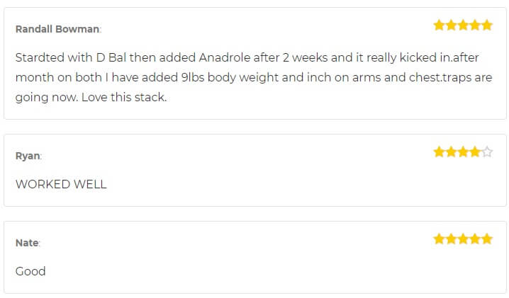 Anadrole comments