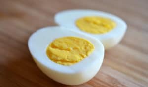 Boiled eggs