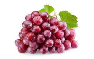 Red grapes