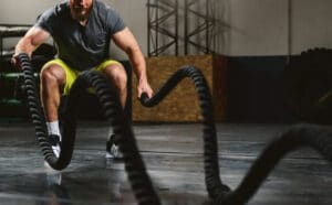 Battle rope workout