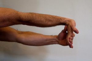 Palm stretches