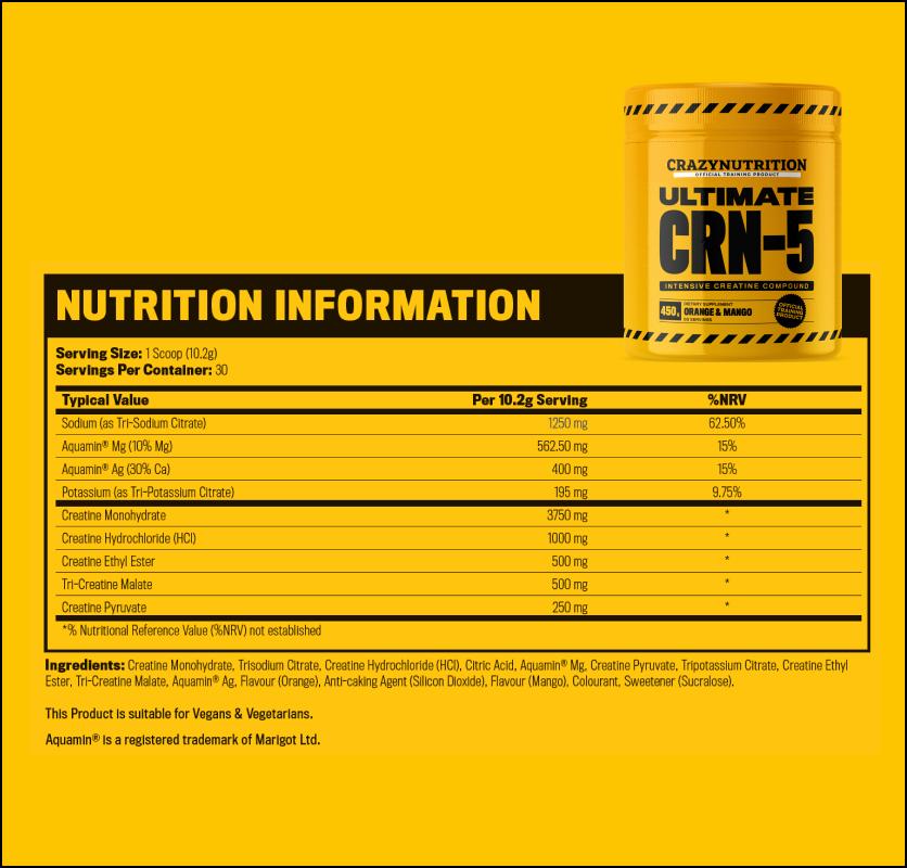 crn5 ingredients